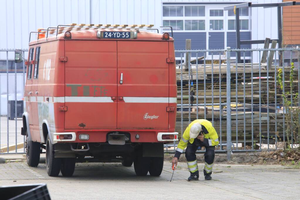 Gaslucht op bedrijventerrein