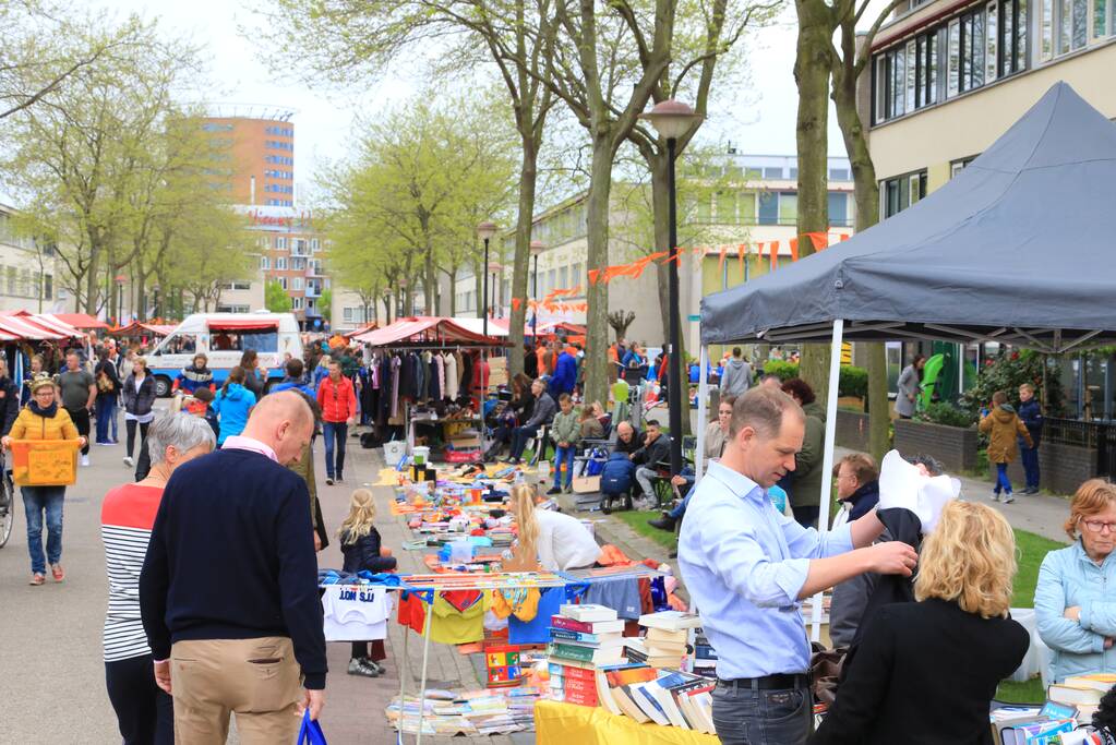 Koningsdag druk bezocht