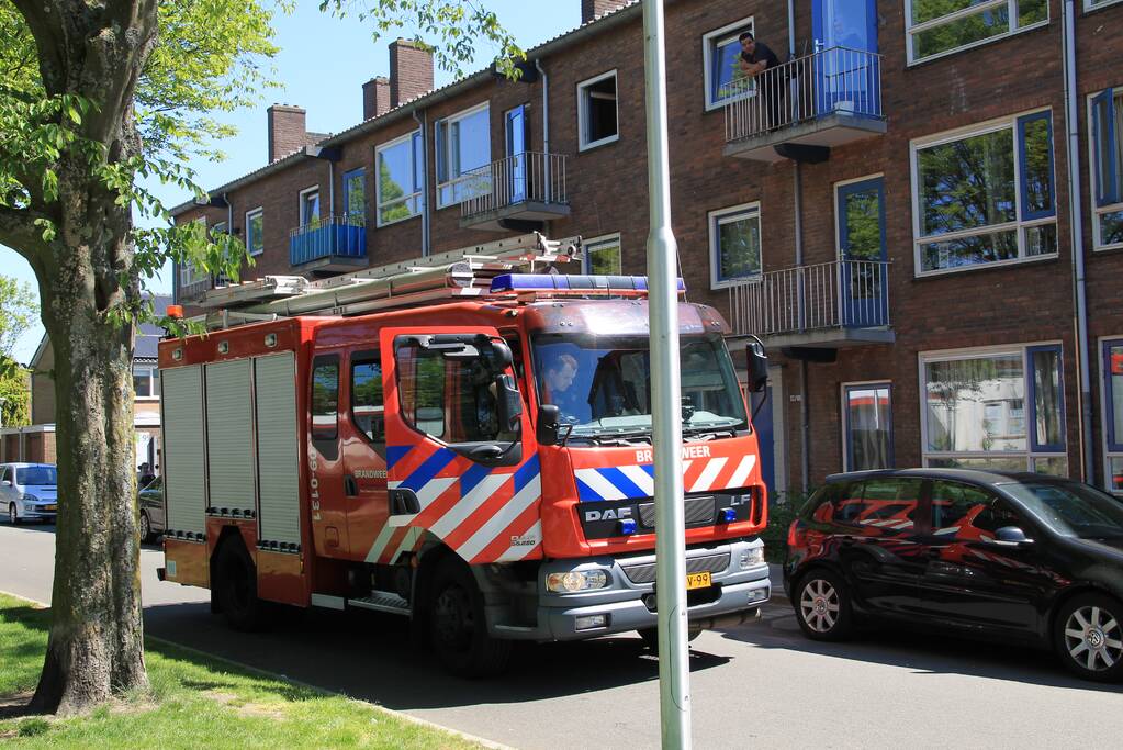 Lekkende gasbussen in flat