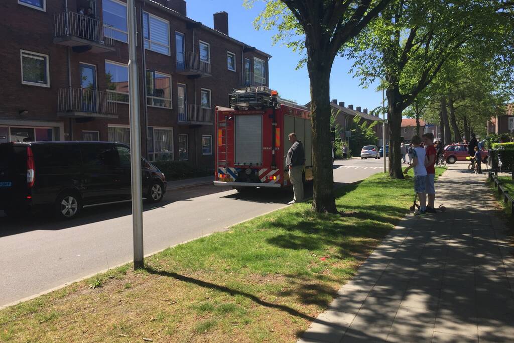 Lekkende gasbussen in flat