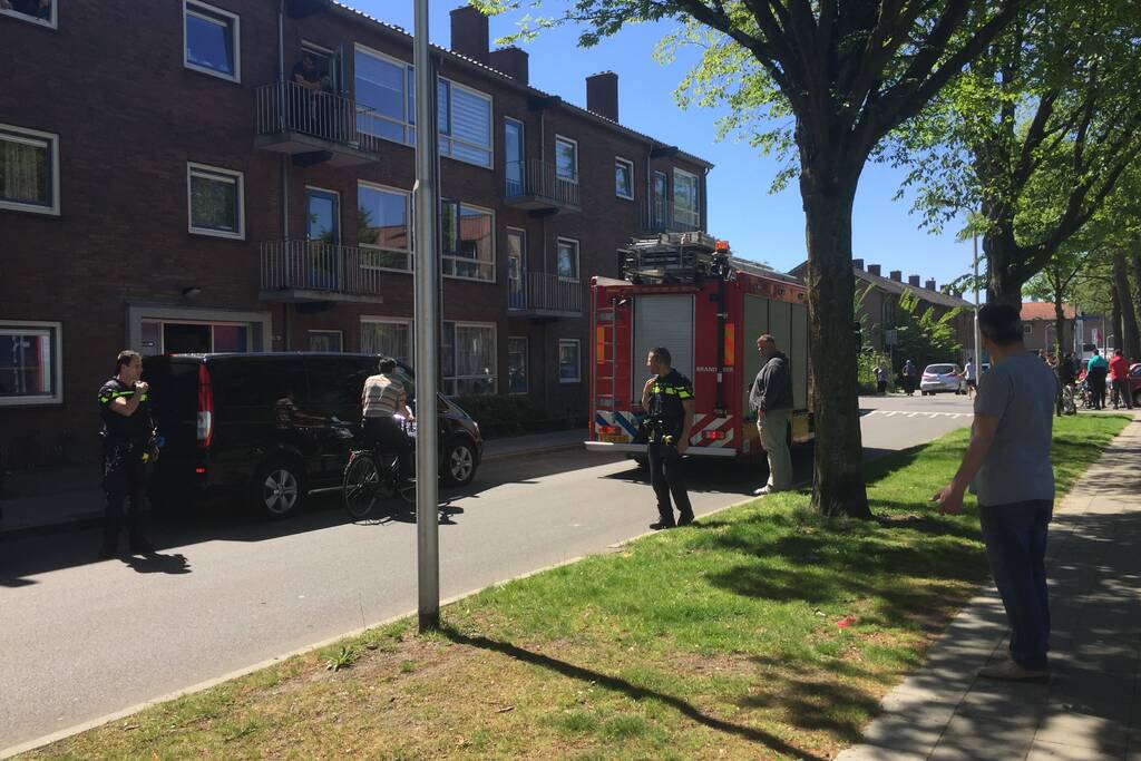 Lekkende gasbussen in flat