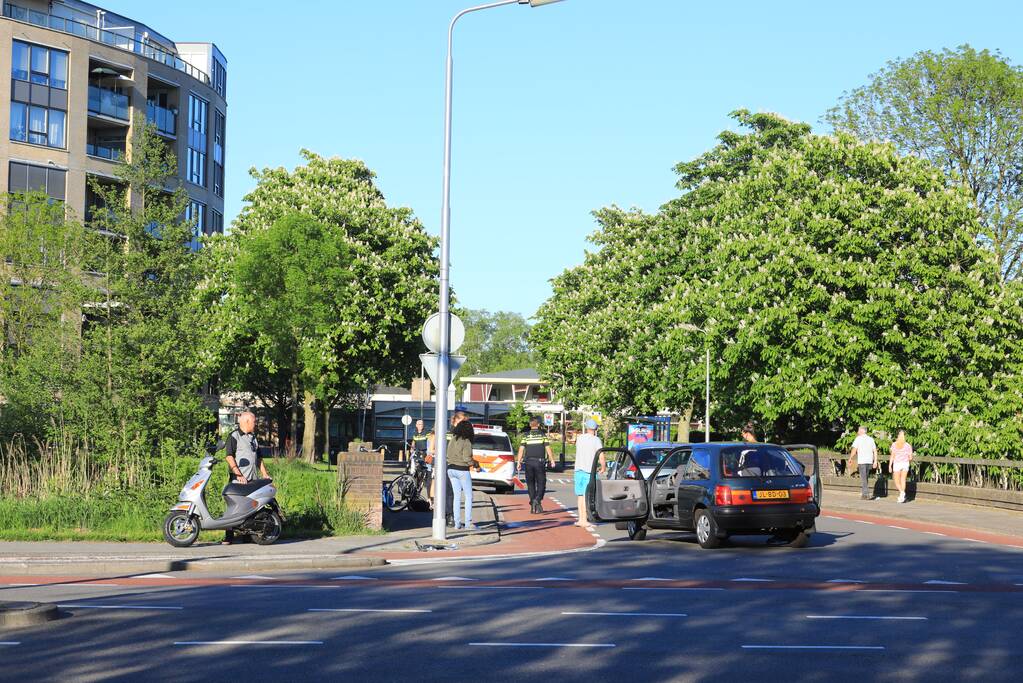 Flinke schade bij ongeval op kruising