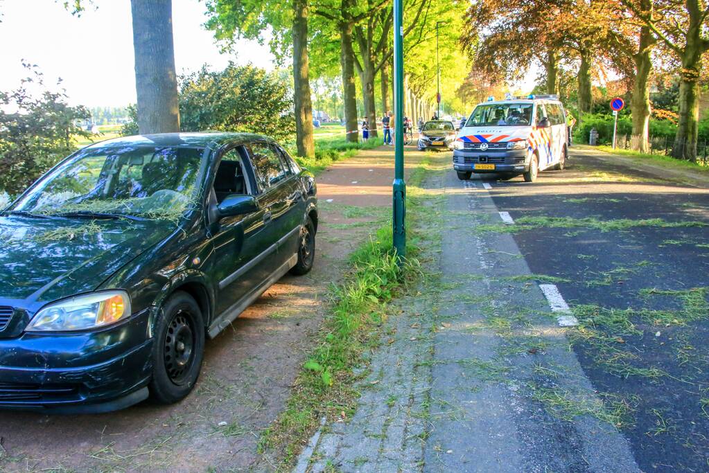 Overstekende fietser zwaargewond na aanrijding