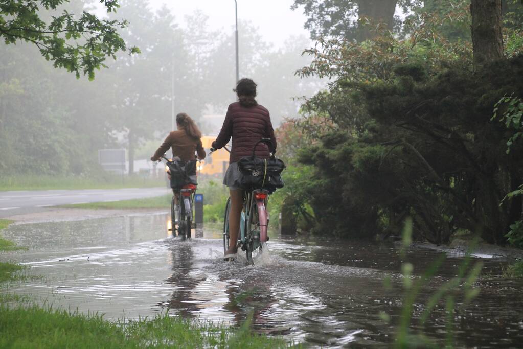 Waterleiding gesprongen