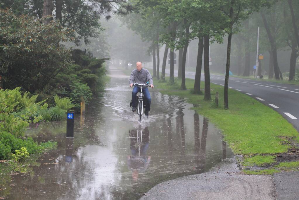 Waterleiding gesprongen