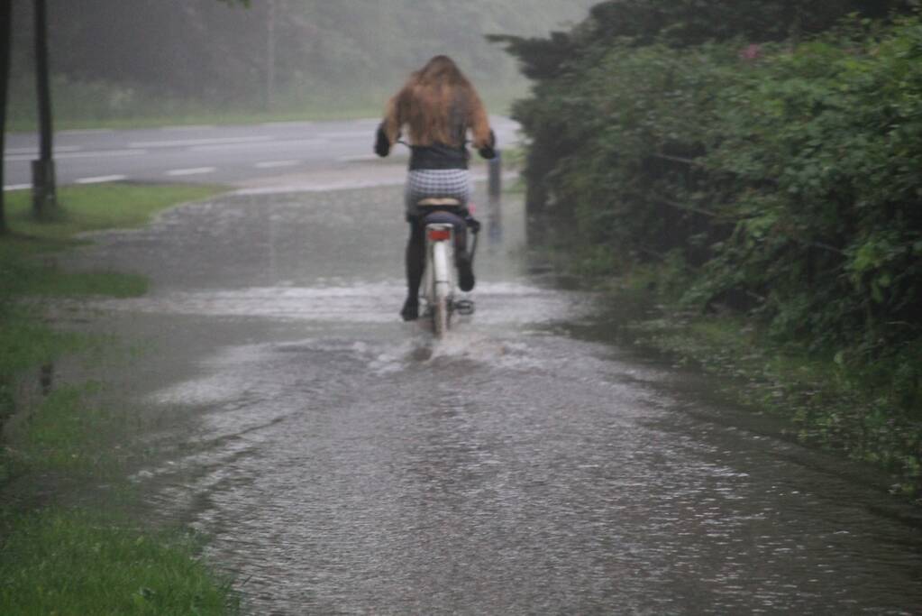 Waterleiding gesprongen