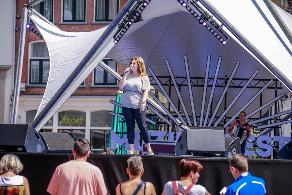 Soundcheck Muziekfeest op het Plein trekt veel publiek