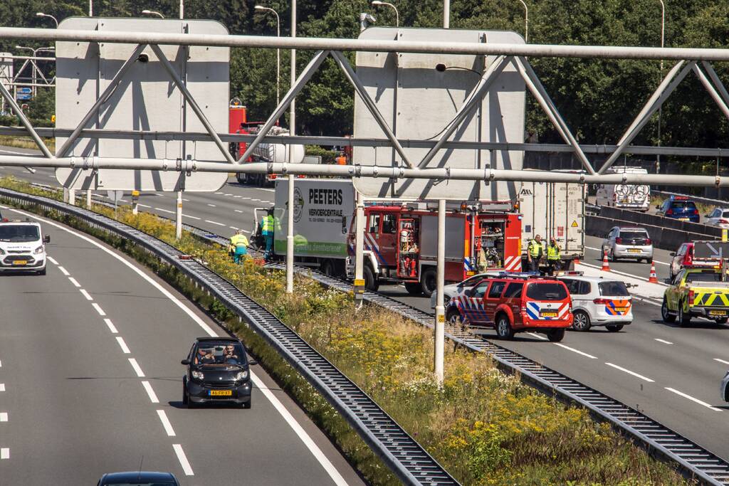 Meerdere voertuigen betrokken bij aanrijding