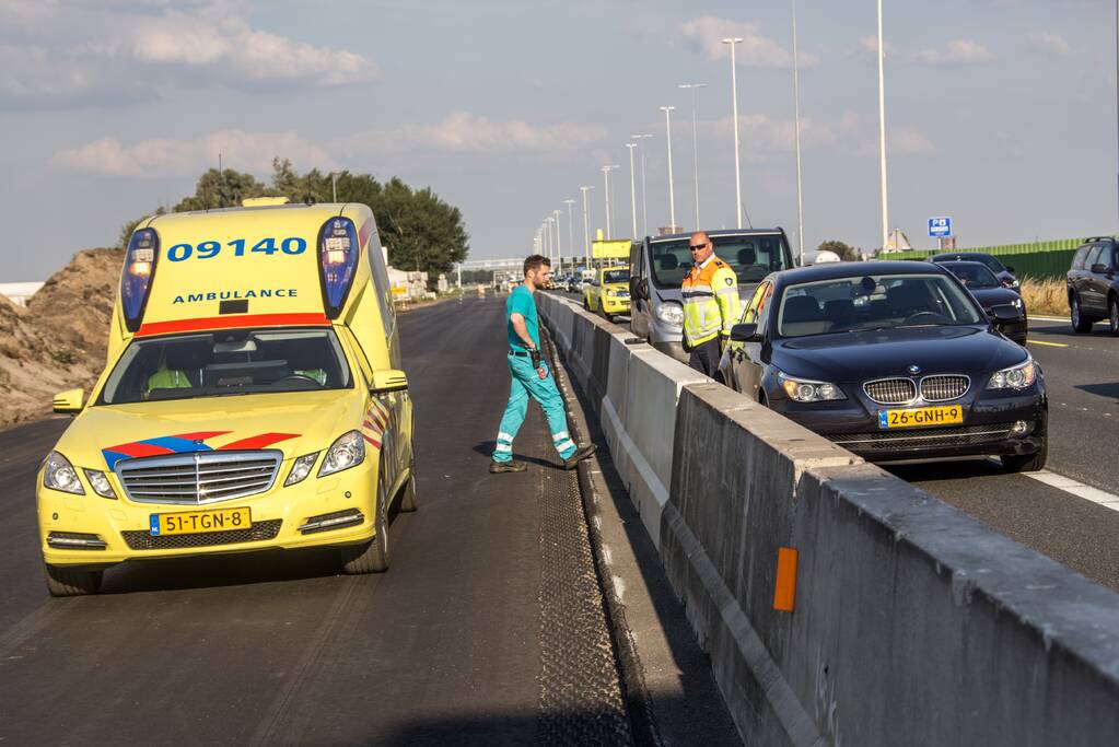 Dronken bestuurder klapt op voorganger