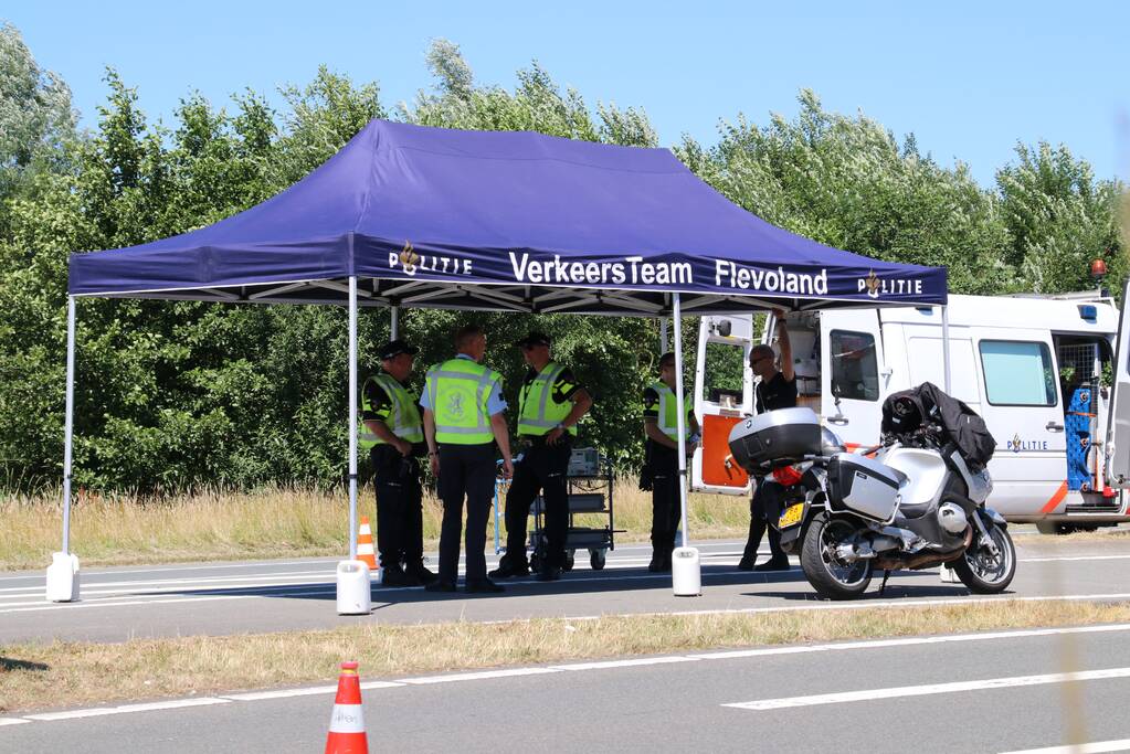 Grote controle van politie en Koninklijke Marechaussee