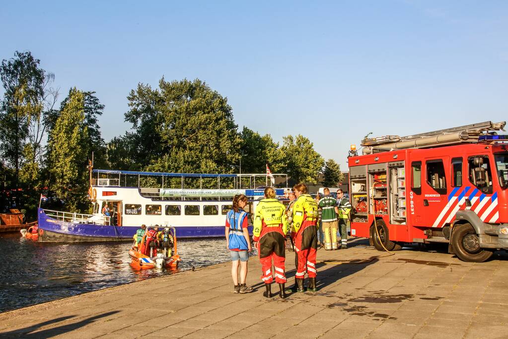 Brand aan boord van Eemlijn