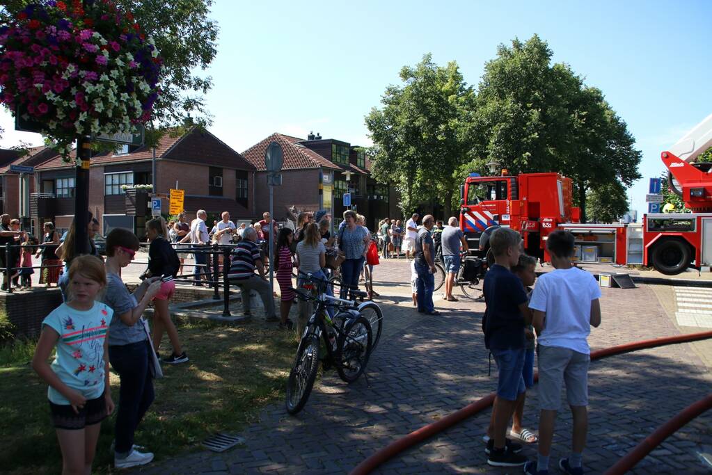 Brand in schuur van Geurts Tweewielers