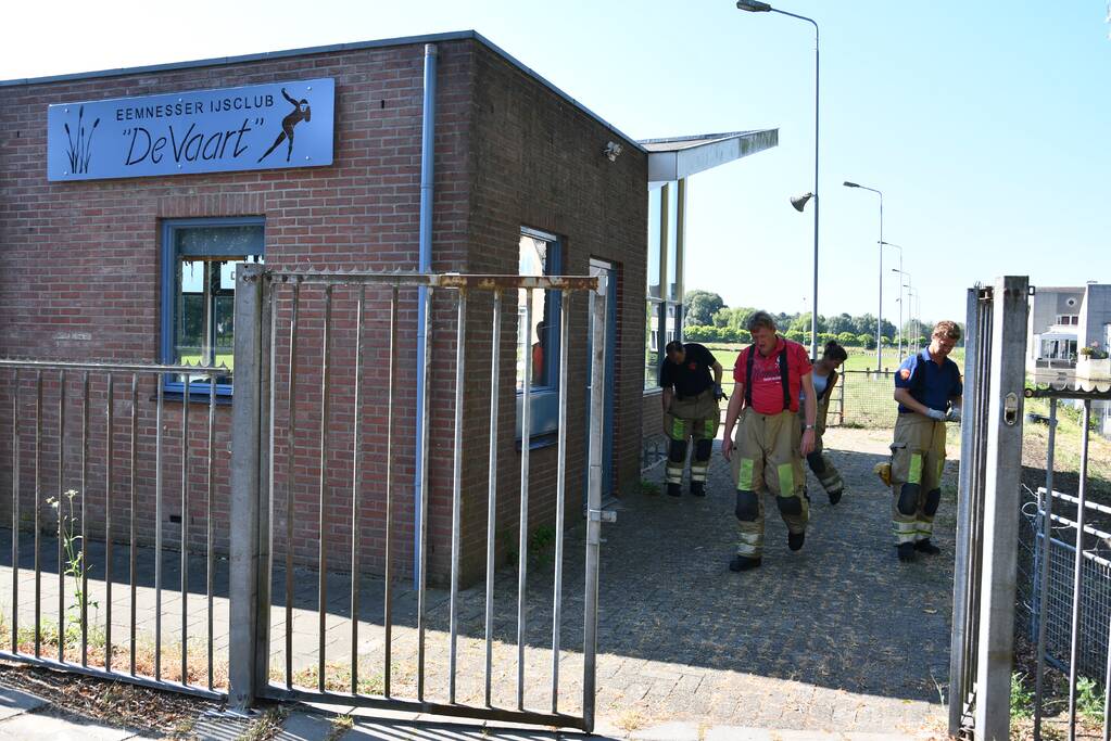 Flinke zoektocht voor brandweer naar schaap te water