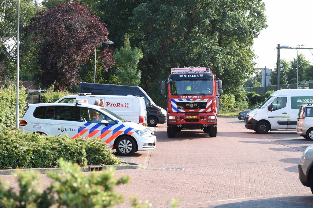 Treinverkeer vertraagd door brand in spoorbiels