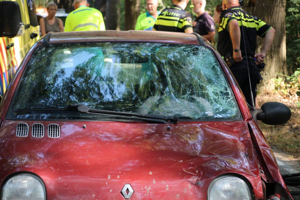 Wielrenner gewond na aanrijding