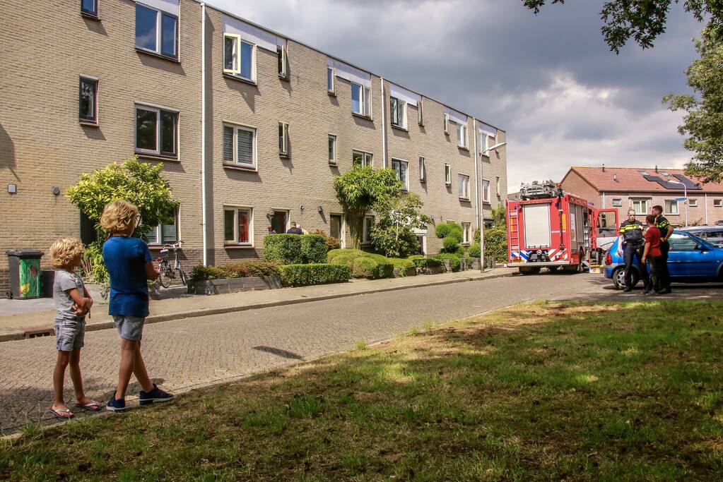 Bewoner zaagt gasleiding doormidden