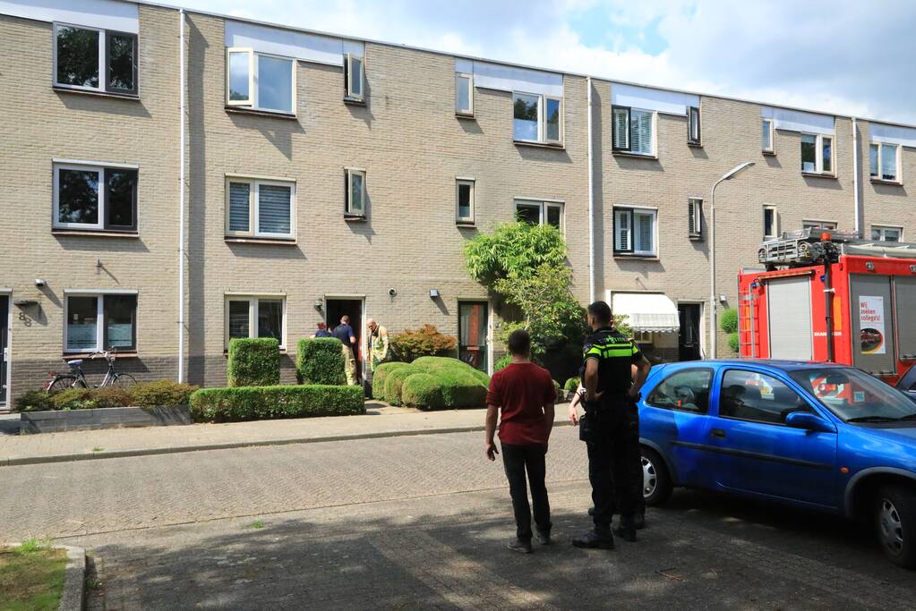 Bewoner zaagt gasleiding doormidden