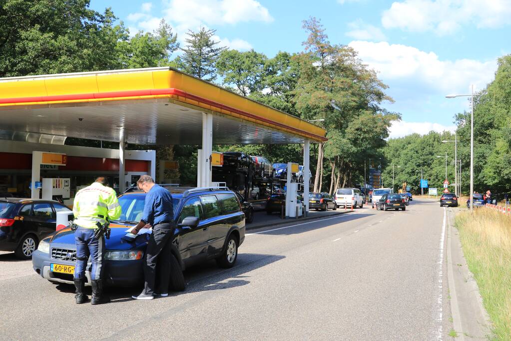 Vier voertuigen betrokken bij ongeval