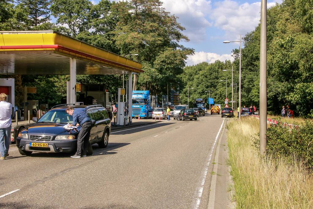 Vier voertuigen betrokken bij ongeval