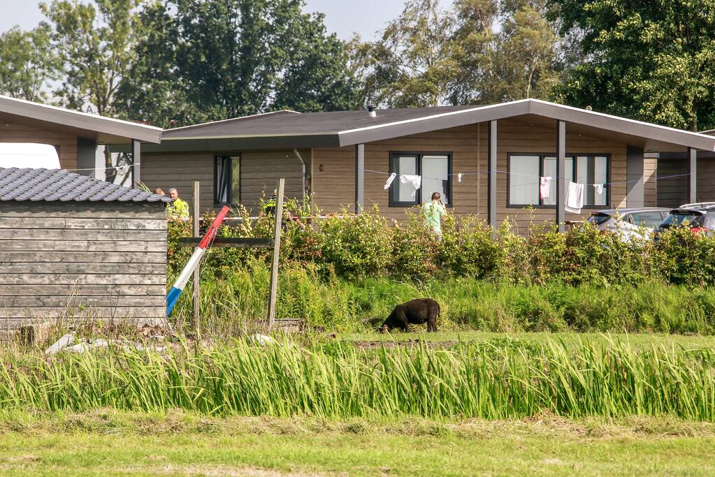 Man zwaargewond bij incident bij woning