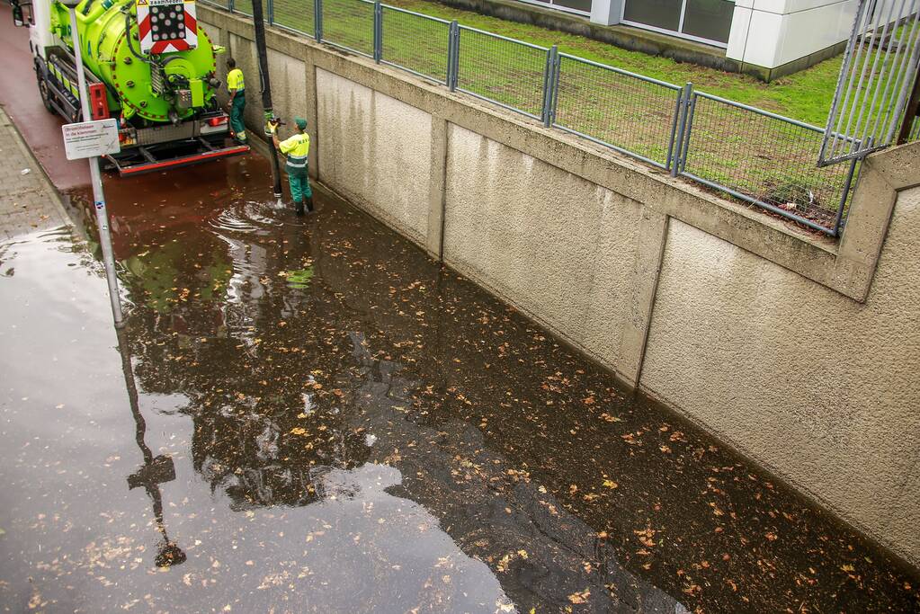 Regenbuien zorgen voor veel wateroverlast