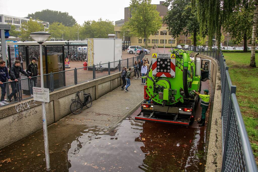 Regenbuien zorgen voor veel wateroverlast