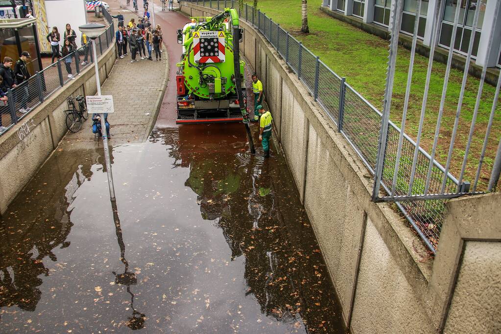 Regenbuien zorgen voor veel wateroverlast