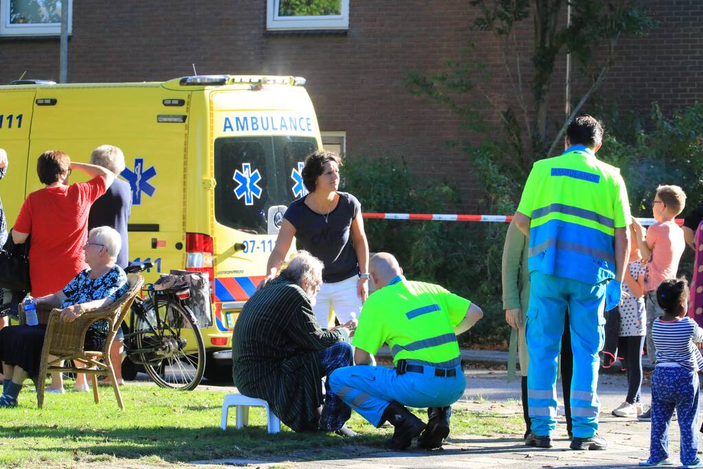 Uitslaande brand in flat