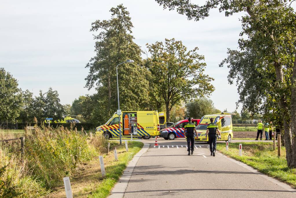 Scooterrijder overleden na aanrijding met auto