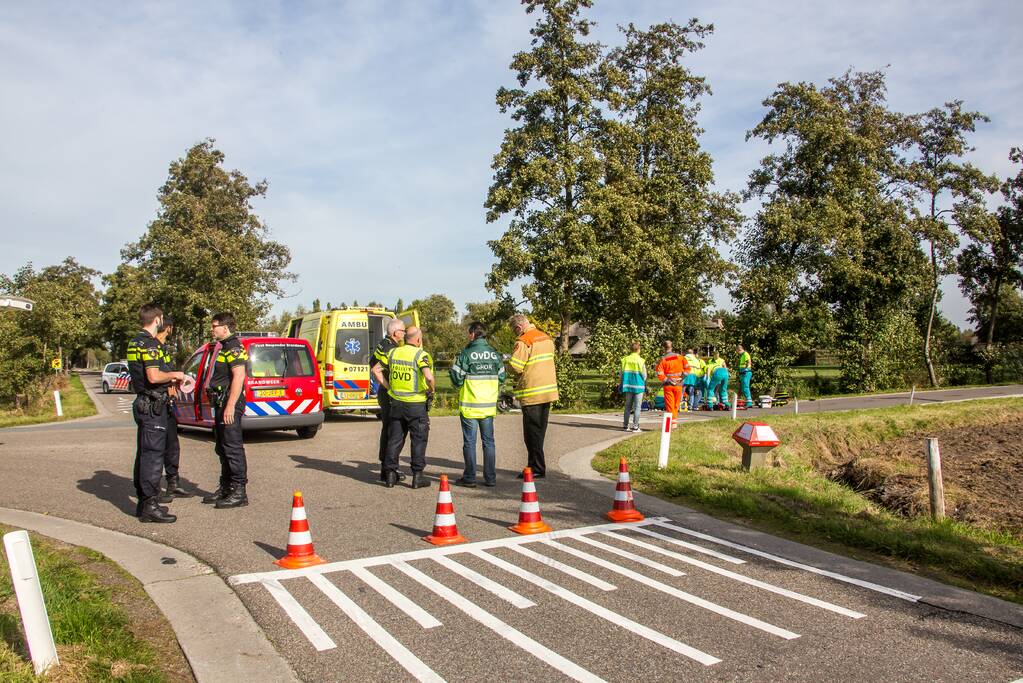 Scooterrijder overleden na aanrijding met auto