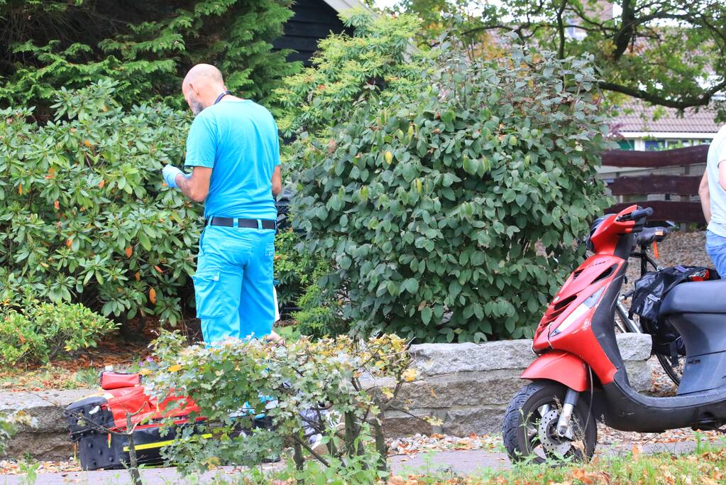 Scooterrijder breekt pols bij aanrijding