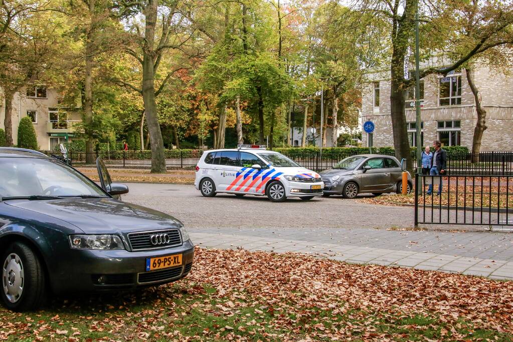 Schade bij botsing op kruising