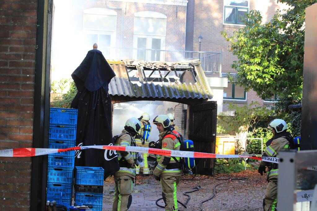 Brand in opslag Bistro 't Kannetje