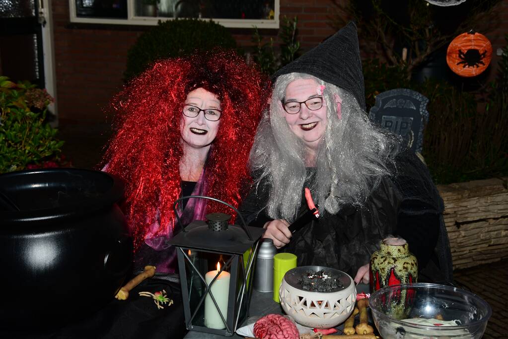 Eemnes omgetoverd in Halloweenstad