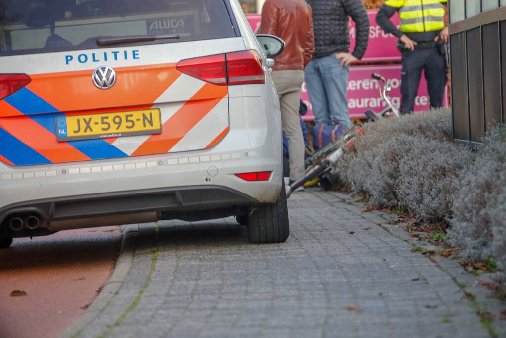 Fietster gewond na botsing met auto