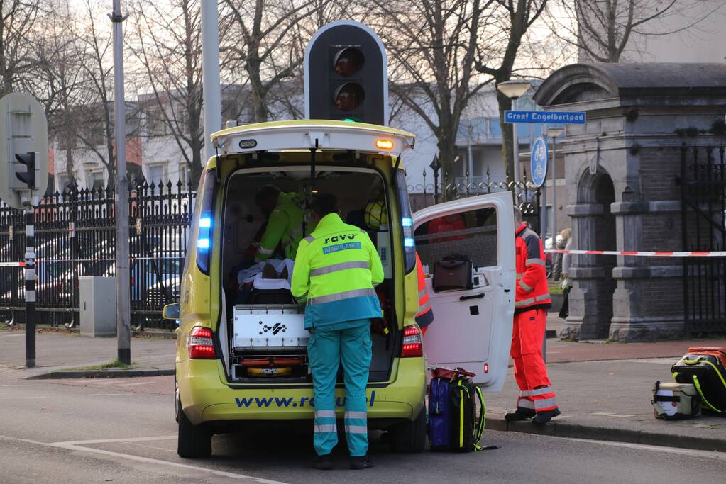 Fietser gewond na aanrijding met auto