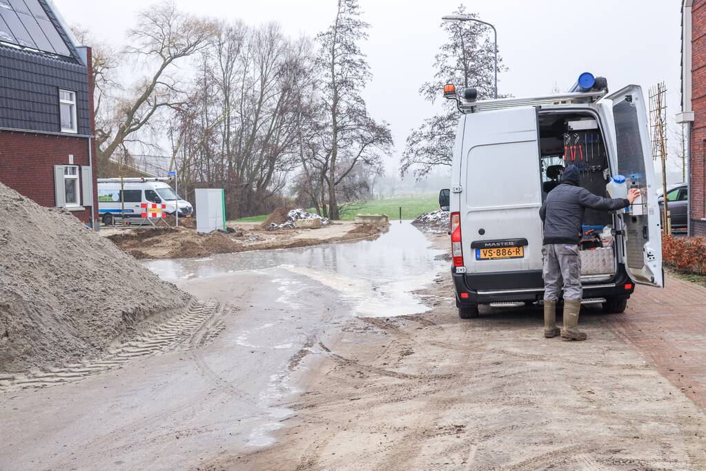 Trilplaat zorgt voor waterballet (Nijkerk)