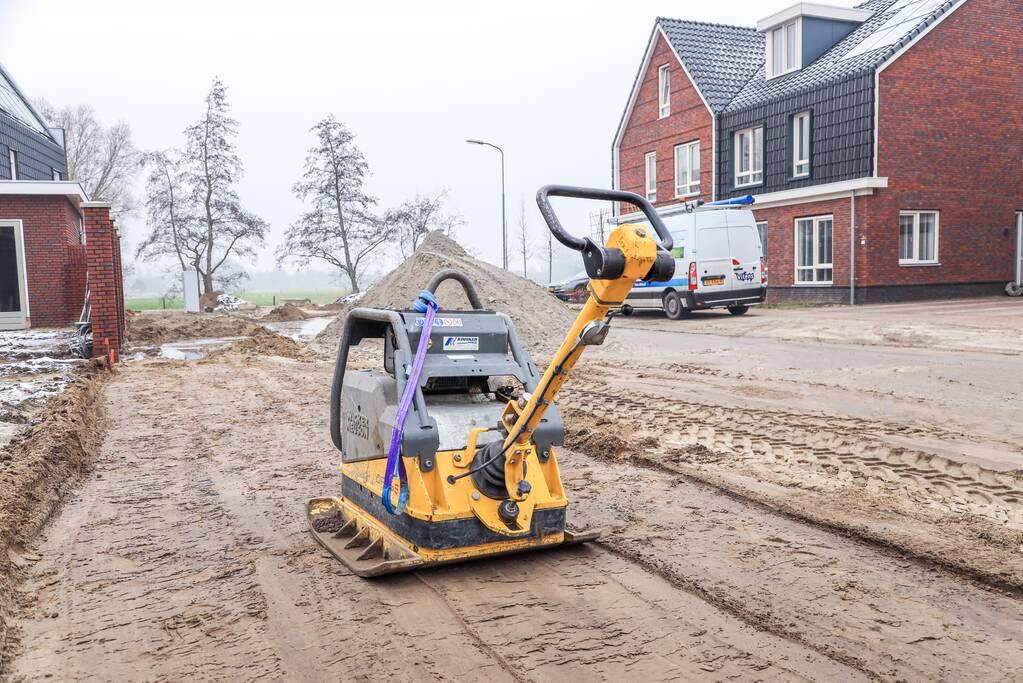 Trilplaat zorgt voor waterballet (Nijkerk)