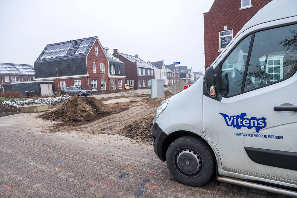 Trilplaat zorgt voor waterballet (Nijkerk)