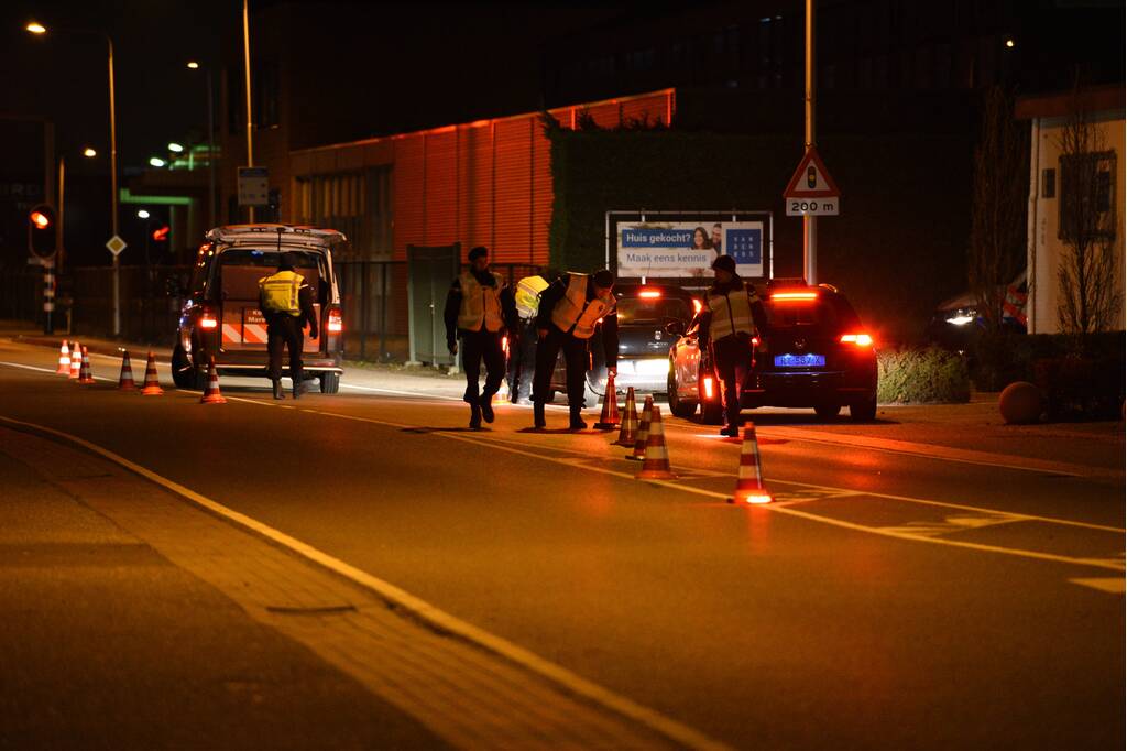 Alcohol controle na afloop Gelderpop (Nijkerk)