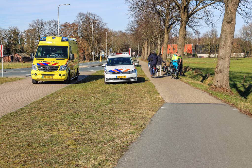 E-biker botst op tegenliggers (Amersfoort)