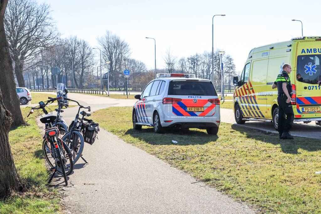 E-biker botst op tegenliggers (Amersfoort)