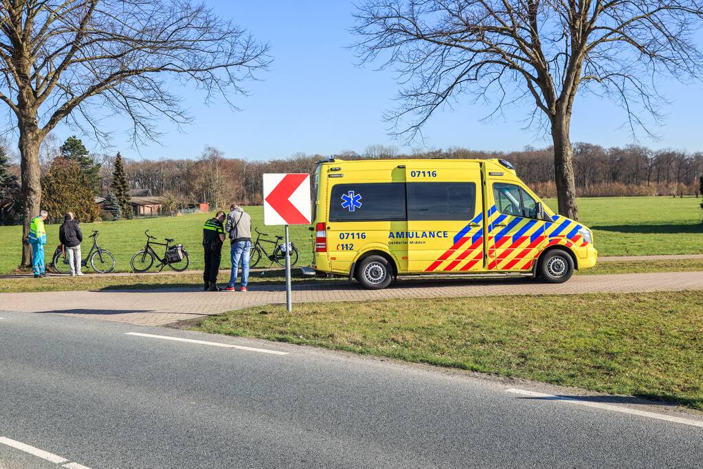 E-biker botst op tegenliggers (Amersfoort)