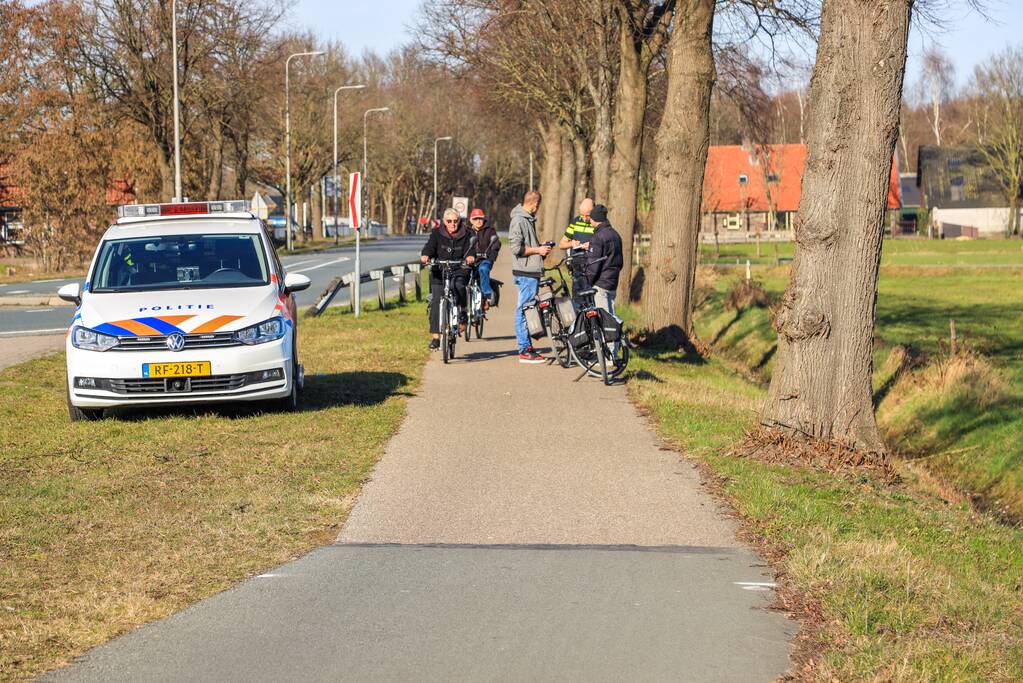 E-biker botst op tegenliggers (Amersfoort)