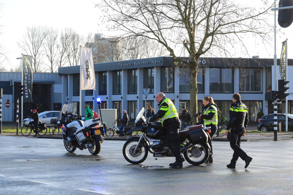 Motorrijder gewond na aanrijding met bestelbusje (Amersfoort)