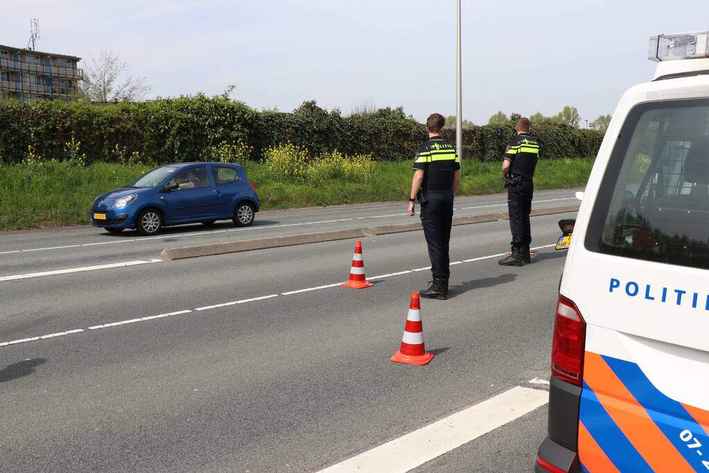 Gewonde bij kop-staart aanrijding