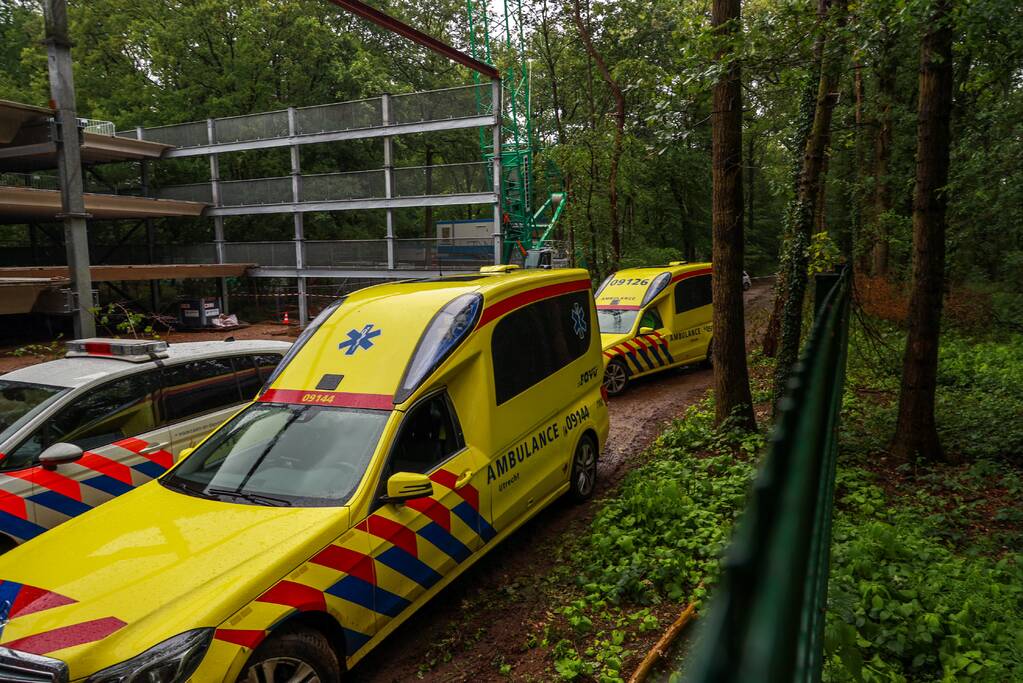 Bouwvakker overleden bij ongeval bouwplaats