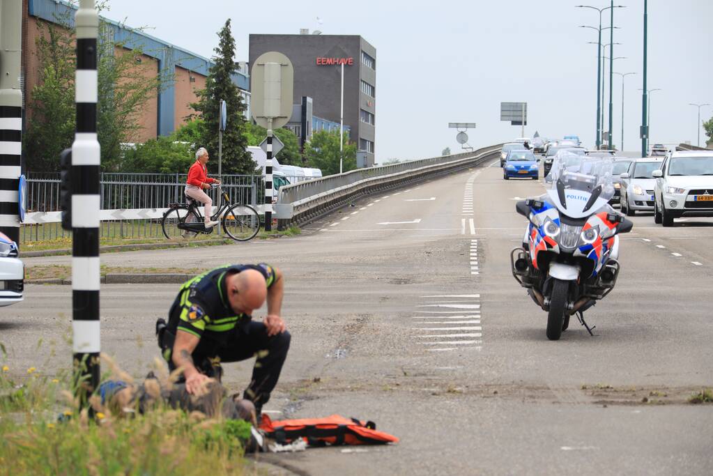 Scooterrijder gewond bij eenzijdig ongeval