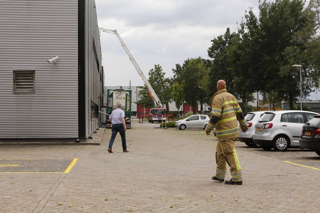 Bedrijfspand SanoRice ontruimd door brand