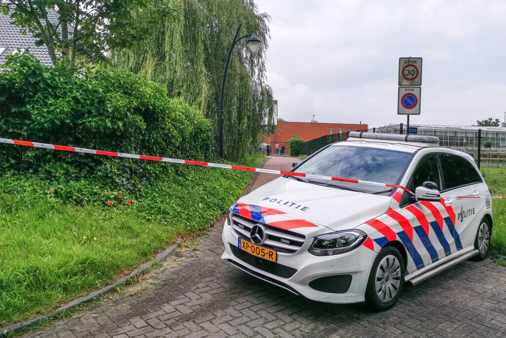 Gaslekkage in tuin kinderdagverblijf